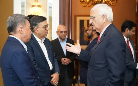 पूर्व विदेश मंत्री सलमान खुर्शीद को विदेशी मंच पर मिला सम्मान – कायमगंज का नाम रोशन