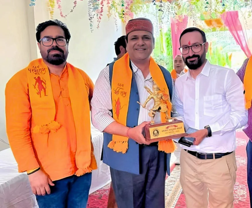 बागपत के विपुल जैन को केटी विंग फाउंडेशन ने किया सम्मानित