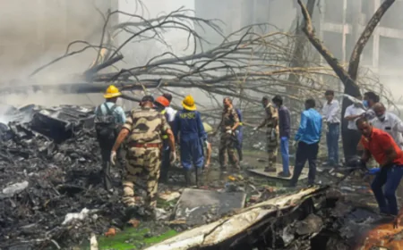 PM Narendra Modi expressed grief over Ahmedabad plane crash