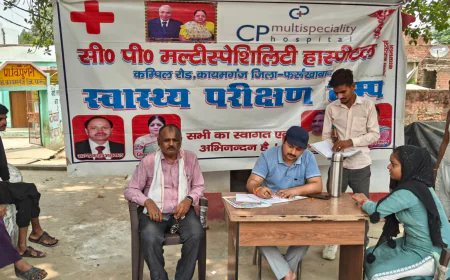 भयंकर गर्मी के चलते ग्रामीण क्षेत्र में हैजा, कालरा व बुखार के मरीजों की संख्या बड़ी