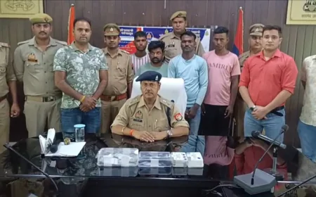 एसओजी ने चार इनामी बदमाशों को किया गिरफ्तार, हथियार और नकदी बरामद