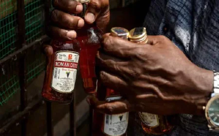 अवैध देशी शराब के 21 पाउच के साथ युवक गिरफ्तार