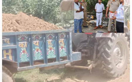 Farrukhabad News : खनन माफियाओं में दहशत, पुलिस प्रशासन बना मूकदर्शक —  पत्रकार को मारने की धमकी, नहीं लिखा   मुकदमा