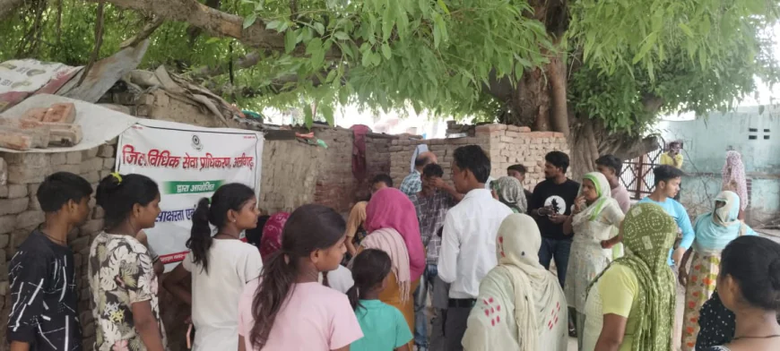 विश्व तंबाकू निषेध दिवस के अवसर पर पराविधिक स्वयंसेवकों ने लगाया विधिक साक्षरता एवं जागरूकता शिविर