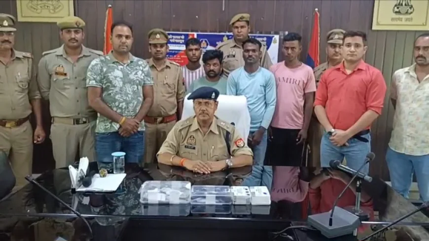 एसओजी ने चार इनामी बदमाशों को किया गिरफ्तार, हथियार और नकदी बरामद
