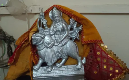 Mainpuri News : थाने के मंदिर से चांदी की मूर्ति चोरी, पुलिस कर रही छानबीन