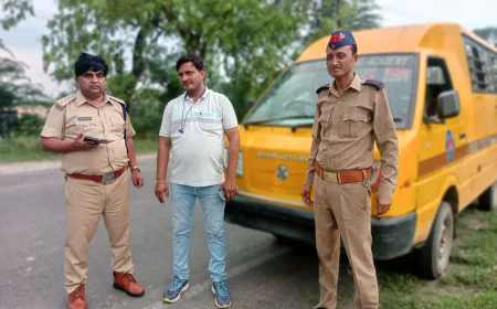 स्कूली बच्चों की सुरक्षा सर्वाेपरि: स्कूली वाहनों की सघन जांच जारी