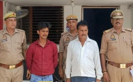 जैथरा पुलिस को बड़ी सफलता, दहेज हत्या के दो वांछित अभियुक्त गिरफ्तार