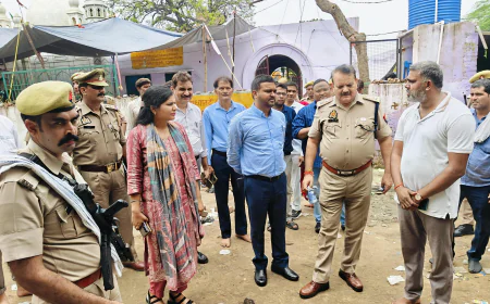 जलेसर में शनि जात सकुशल सम्पन्न कराने हेतु जिला व पुलिस प्रशासन सक्रिय