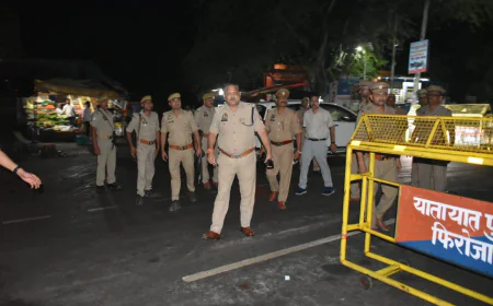 एसएसपी ने किया कांवड़ रूट का निरीक्षण, दिए जरूरी दिशा-निर्देश