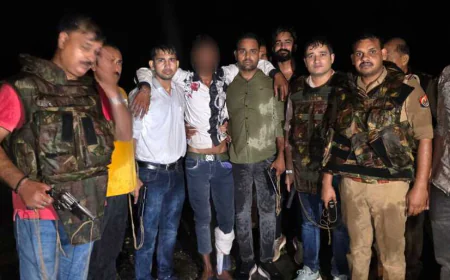 गोकशी के आरोपी से पुलिस की मुठभेड़, एक घायल, एक फरार