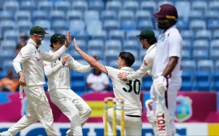 Lowest score in Test: 27 रनों पर ऑल आउट हुई वेस्टइंडीज, टूटा 129 साल पुराना रिकॉर्ड