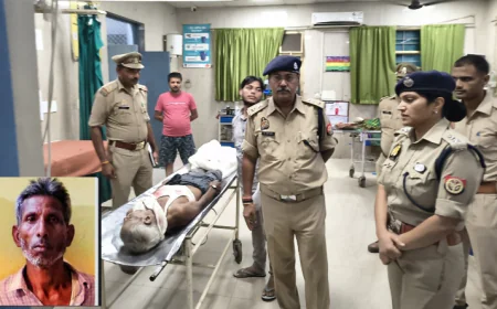 Farrukhabad News : बालिका की दुष्कर्म के बाद हत्या का आरोपी 50 हजार का ईनामी  पुलिस मुठभेड़ में ढेर