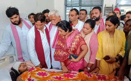 शाक्य परिवार पर हमले का  आरोपी मानवेंद्र यादव निकला भाजपाई, पीड़ित से सपा नेता मिले