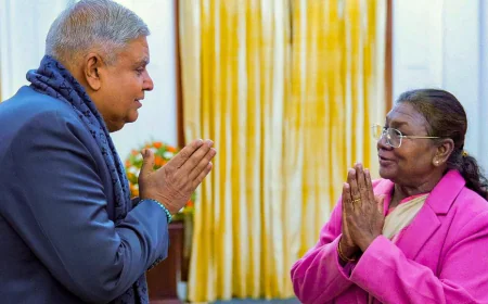 उपराष्ट्रपति जगदीप धनखड़ ने दे दिया इस्तीफा; बहुत बड़े बदलाव के आसार, बीजेपी अपना अध्यक्ष खोज नहीं पाई और ...!