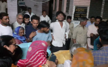 बाईक सवार बीमा ऐजेंट को पीछे से मारी जबरदस्त टक्कर मौके पर दर्दनाक मौत से परिवार* में मचा कोहराम