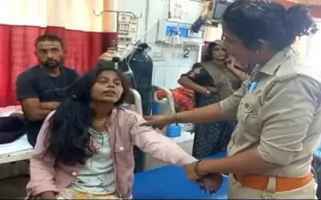 पूजा ने थाने में न्याय न मिलने पर खाया ज़हर, पुलिस पर अभद्रता के आरोप