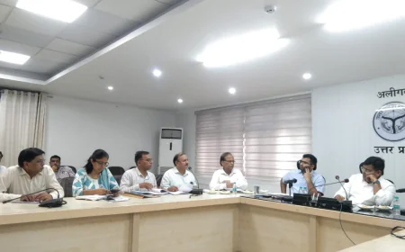 आयुर्वेदिक पद्धति को बढ़ावा देने के लिए जिला आयुष समिति की बैठक सम्पन्न