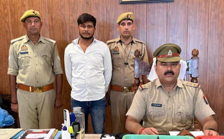 जलेसर पुलिस को मिली बड़ी सफलता, फायरिंग कांड के वांछित आरोपी की गिरफ्तारी