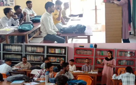 मुख्य विकास अधिकारी ने किया जिला पुस्तकालय का निरीक्षण