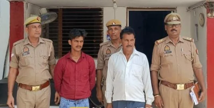 जैथरा पुलिस को बड़ी सफलता, दहेज हत्या के दो वांछित अभियुक्त गिरफ्तार