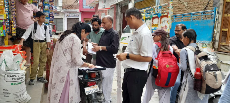 खाद्य सुरक्षा एवं औषधि प्रशासन की कार्रवाई, 13 मिलावट खोरी के प्रतिष्ठानों से 20 सेम्पिल भरे