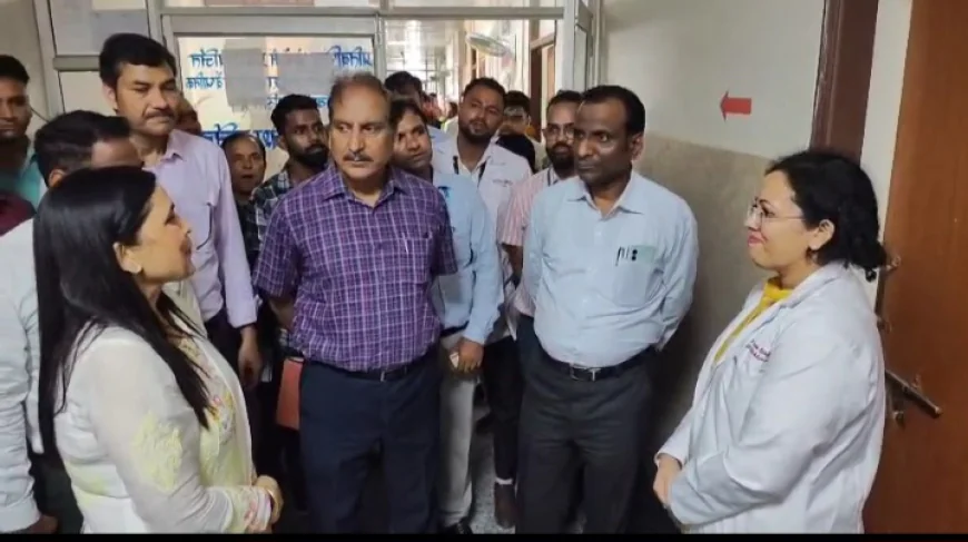 मेडिकल कॉलेज में निरीक्षण के दौरान पाई गईं खामियां, शासन की टीम ने दिए सुधार के निर्देश