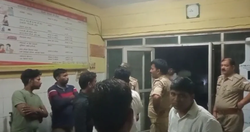 मोरम लदे ट्रैक्टर ने दो बाइक सबारों को रौंदा हुई मौत, दो की हालत गंभीर