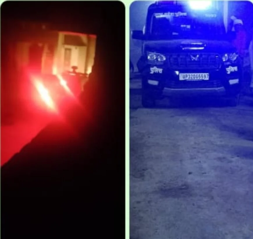 UP पुलिस 112 की गाड़ी बनी निजी सवारी का साधन, पुलिस विभाग की कार्यप्रणाली पर उठे सवाल