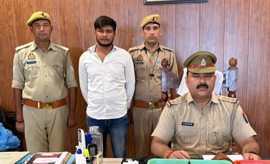 जलेसर पुलिस को मिली बड़ी सफलता, फायरिंग कांड के वांछित आरोपी की गिरफ्तारी