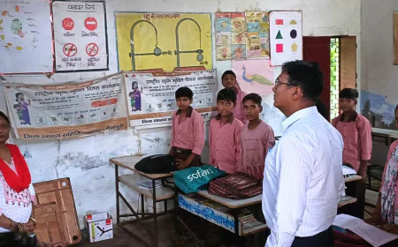 प्राथमिक विद्यालयों में साफ-सफाई के साथ मूल-भूत सुविधाओं की रहे उपलब्धता, जिलाधिकारी