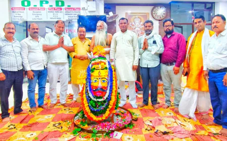 रुद्राभिषेक का हुआ भव्य आयोजन। उमड़े श्रद्धालु