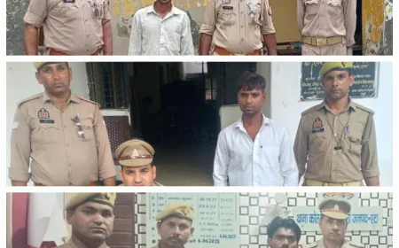 तीन थानों में अलग अलग दुष्कर्म के आरोपी गिरफ्तार