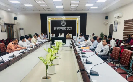 नागरिक सुरक्षा कोर की स्थापना के संबंध में कलेक्ट्रेट सभागार मे बैठक सम्पन्न