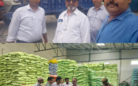 फिरोजाबाद: जिलाधिकारी के निर्देश पर संयुक्त टीम ने उर्वरक विक्रेताओं के गोदामों का निरिक्षण किया।