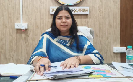 करहल की नई एसडीएम सुनिष्ठा सिंह ने संभाला कार्यभार, जनता की समस्याओं को बताया प्राथमिकता