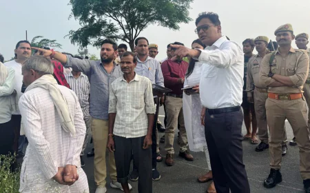 अवैध भूमि विवाद में जिलाधिकारी ने दिया यथास्थिति बनाए रखने का आदेश