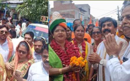 Mainpuri News : धूमधाम से मनाई गई वीरांगना रानी अवंतीबाई लोधी की 194वीं जयंती, निकली भव्य शोभायात्रा