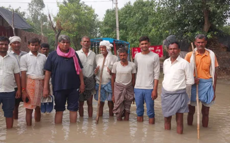 Kasganj news पटियाली विधानसभा के बाढ़ प्रभावित गांवों की आवाज बुलंद करेंगे – अब्दुल हफीज गांधी