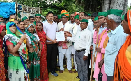 ऑल इंडिया किसान यूनियन ने मनाया स्थापना दिवस युवाओं की धड़कन हैं कैलाश लोधी=प्रोफेसर सनिल कुमार