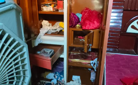 कायमगंज क्षेत्र में चोरों का आतंक लाखों रुपए की जेवर व नगदी लेकर हुए फरार