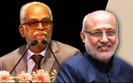 उपराष्ट्रपति चुनाव में गर्माई सियासत: 'इंडिया' गठबंधन ने जस्टिस बी. सुदर्शन रेड्डी को बनाया उम्मीदवार, 'संविधान बनाम विचारधारा' की लड़ाई तेज