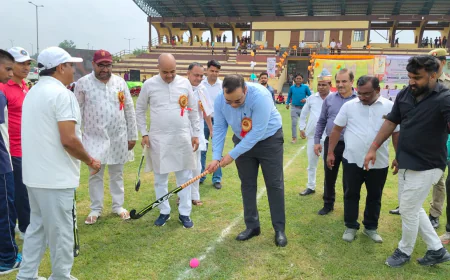 राष्ट्रीय खेल दिवस पर जनपद कासगंज में विविध कार्यक्रमों का हुआ आयोजन