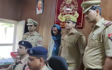 Firozabad News :  पुलिस ने 10 वर्षीय बच्ची की हत्या के आरोपी को सख्ती से पकड़ा