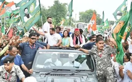 बिहार में महागठबंधन की ताकत बढ़ी: अखिलेश-तेजस्वी की मुलाकात, 'अबकी बार, बीजेपी बिहार से बाहर'