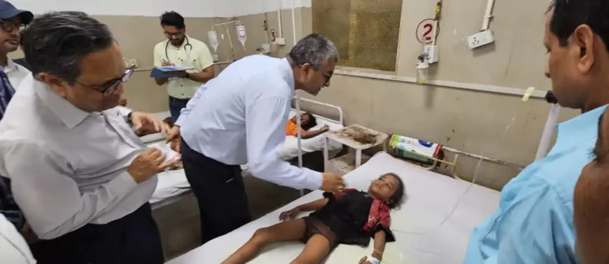 छज्जा गिरने से घायल पांच बच्चों की हालत गंभीर, प्रशासन ने दिए जांच व सहायता के निर्देश