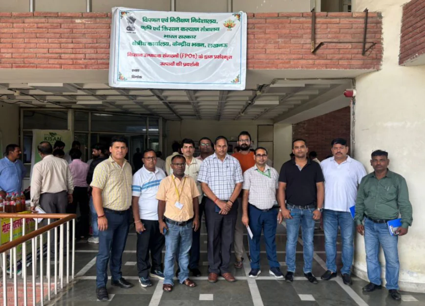 एफपीओ उत्पादों की बिक्री हेतु दो दिवसीय प्रदर्शनी का लखनऊ में शुभारंभ