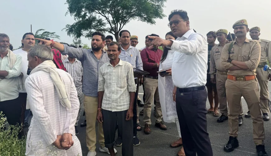 अवैध भूमि विवाद में जिलाधिकारी ने दिया यथास्थिति बनाए रखने का आदेश