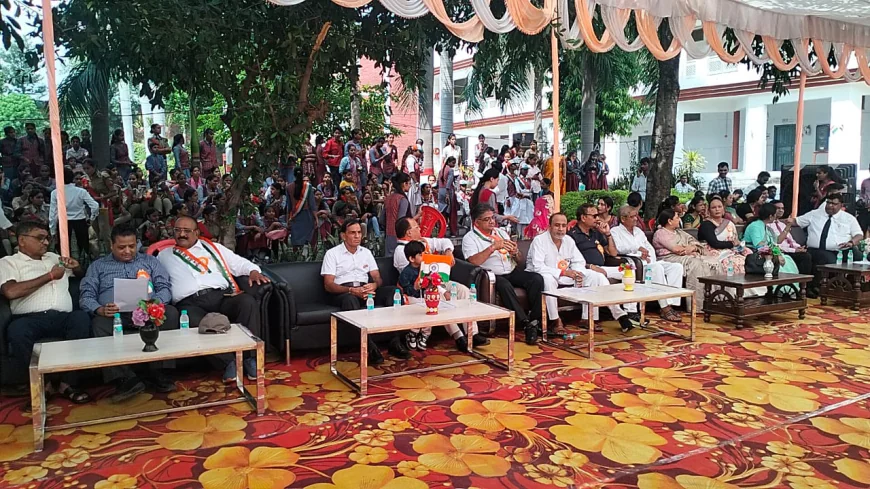 शकुन्तला देवी महिला महाविद्यालय, शकुन्तला देवी बालिका शिक्षण संस्थान में 79 वां स्वतन्त्रता दिवस हर्षोल्लास के साथ मनाया गया