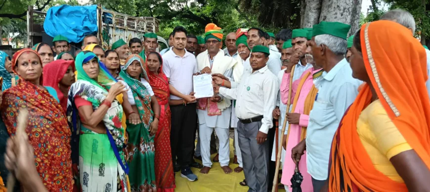 ऑल इंडिया किसान यूनियन ने मनाया स्थापना दिवस युवाओं की धड़कन हैं कैलाश लोधी=प्रोफेसर सनिल कुमार